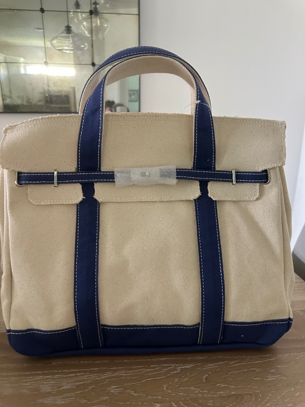 Boatkin canvas navy bag